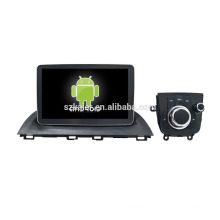Vier Kern! Android 6.0 Auto-DVD für MZDA 3 mit 9-Zoll-Kapazitiven Bildschirm / GPS / Spiegel Link / DVR / TPMS / OBD2 / WIFI / 4G